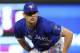 Toronto Blue Jays' pitcher Roberto Osuna throws against the Minnesota Twins in a baseball game Tuesday, May 1, 2018, in Minneapolis. (AP Photo/Jim Mone)