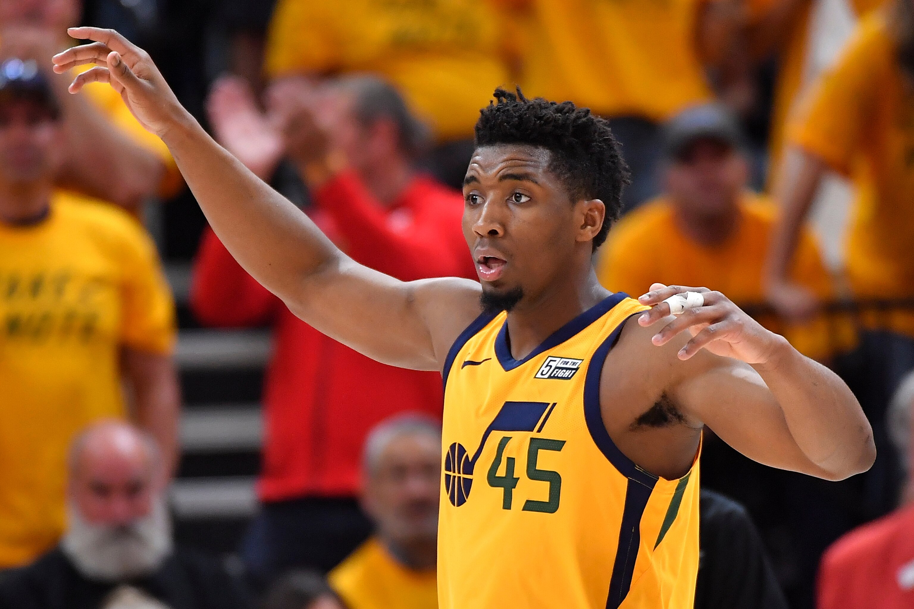 Donovan Mitchell Regrets 'F--king MVP' Comment About James Harden After  Game 4