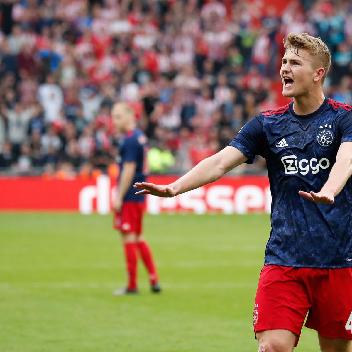 Matthijs de Ligt Reportedly Wants Ajax Exit Amid Man City, Tottenham ...
