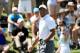 PONTE VEDRA BEACH, FL - MAY 09: Tiger Woods of the United States looks on during practice rounds prior to THE PLAYERS Championship on the Stadium Course at TPC Sawgrass on May 9, 2018 in Ponte Vedra Beach, Florida. (Photo by Mike Ehrmann/Getty Images)