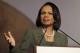 FILE - In this March 15, 2014 file photo, former Secretary of State Condoleezza Rice gestures while speaking at the California Republican Party 2014 Spring Convention in Burlingame, Calif. University of Minnesota faculty and student activists are pressuring the school to rescind its invitation to Rice to speak at the Twin Cities campus April 17 as part of the Humphrey School of Public Affairs’ lecture series. Math professor William Messing has introduced a resolution to be considered by the University Senate next week which asks that the Rice speech be canceled because of her role in the wartime policies of the Bush administration.(AP Photo/Ben Margot, File)