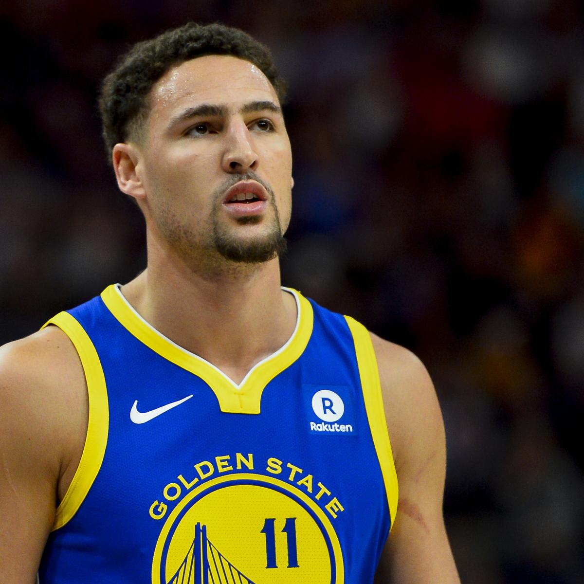 Klay Thompson Contract Rumors: Warriors Discussing Long-Term Deal with SG | Bleacher ...
