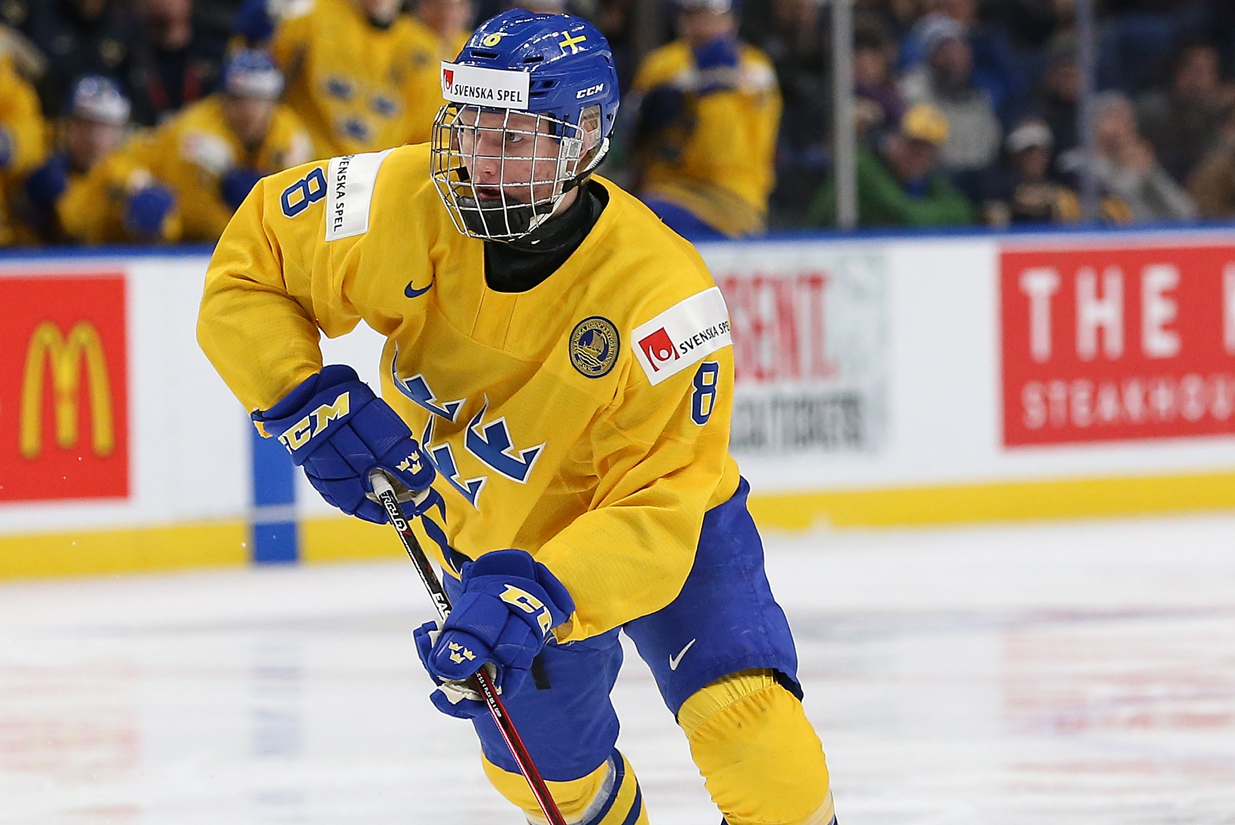 Rasmus Dahlin, 2018 NHL draft No. 1 overall pick, hits the ice upon  arriving in Buffalo – The Denver Post