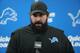 ALLEN PARK, MI - MAY 10: Detroit Lions head coach Matt Patricia press conference at the Detroit Lions Training Facility in Allen Park on May 10, 2018 in Allen Park, Michigan. (Photo by Leon Halip/Getty Images)