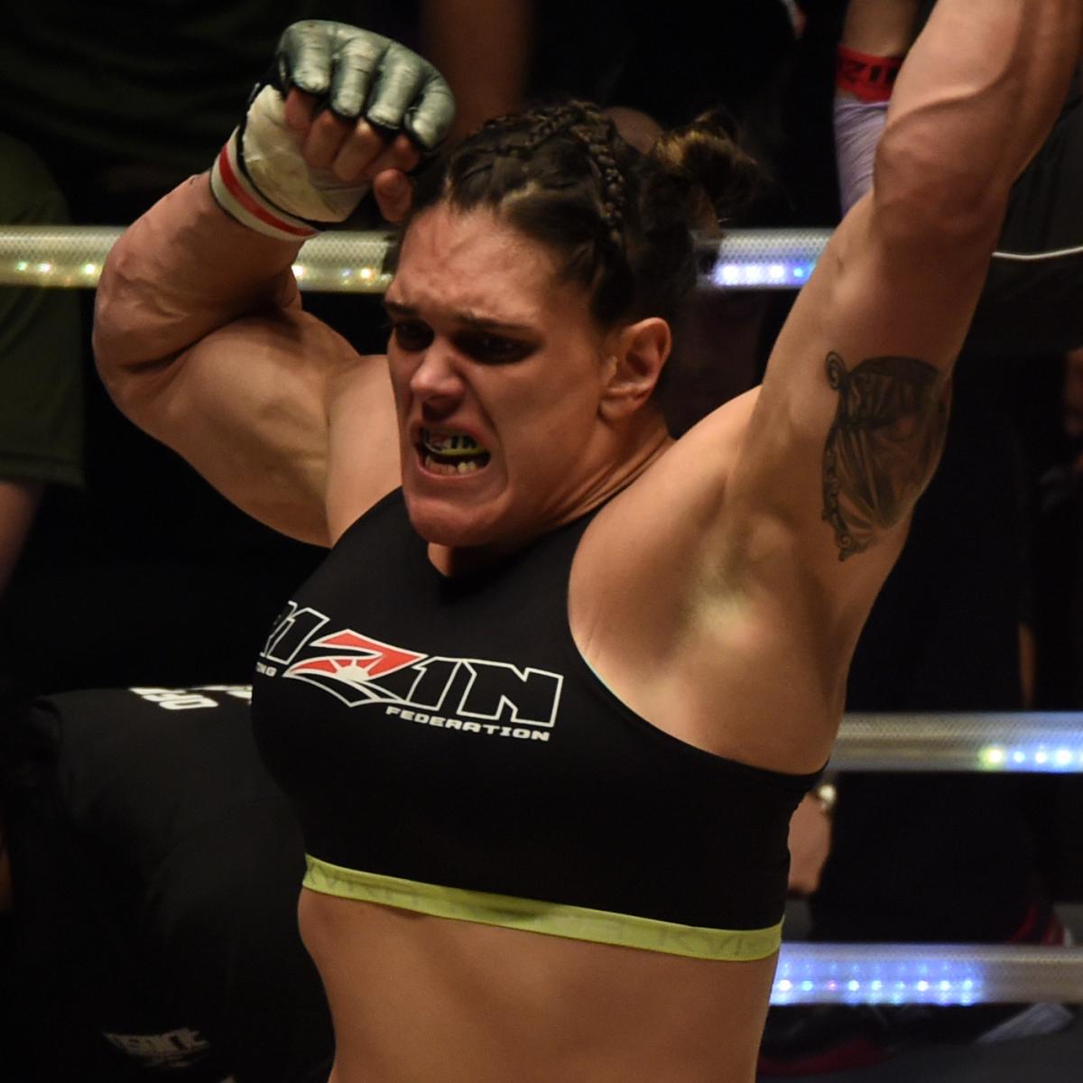 Gabi Garcia Video Nude - Gabi Garcia Chokes out Opponent in MMA Return at Road FC 47 ...