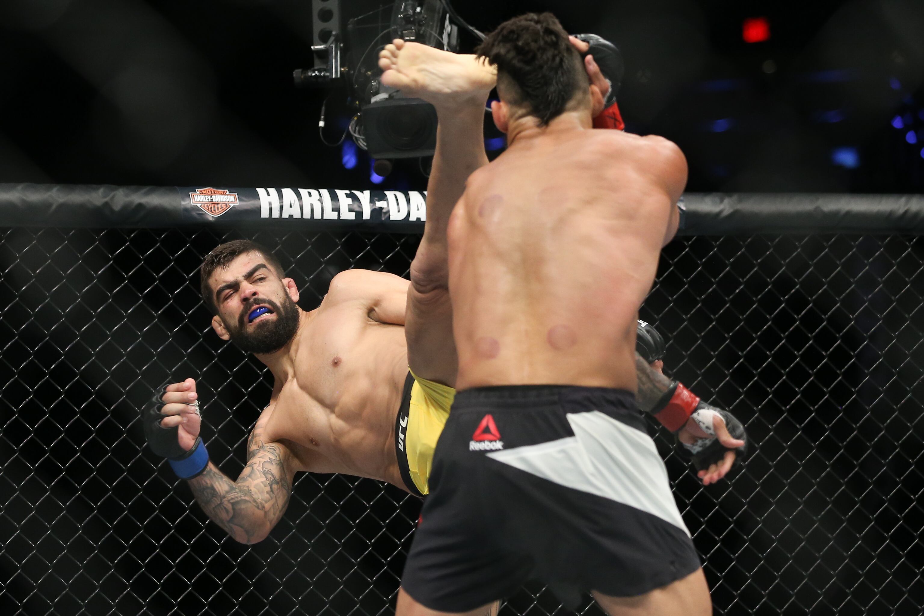 MMA Fight Ends with Beautiful but Devastating Spinning Kick at UFC 224 Bout