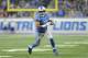 Detroit Lions wide receiver Golden Tate (15) runs during the first half of an NFL football game against the Green Bay Packers, Sunday, Dec. 31, 2017, in Detroit. (AP Photo/Jose Juarez)