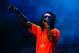 SAO PAULO, BRAZIL - MARCH 25: Wiz Khalifa performs during Lollapalooza Sao Paulo 2018 at the Interlagos racetrack on March 25, 2018 in Sao Paulo, Brazil. (Photo by Alexandre Schneider/Getty Images) *** Local caption ** Wiz Khalifa