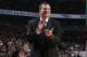 CHICAGO, IL - January 7: Acting Boston Celtics head coach Jay Larranaga is seen against the Chicago Bulls on January 7, 2016 at the United Center in Chicago, Illinois. NOTE TO USER: User expressly acknowledges and agrees that, by downloading and or using this Photograph, user is consenting to the terms and conditions of the Getty Images License Agreement. Mandatory Copyright Notice: Copyright 2016 NBAE (Photo by Gary Dineen/NBAE via Getty Images)