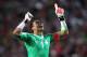 Egypt's Essam El-Hadary celebrates wining against Congo's team during their World Cup 2018 Africa qualifying match between Egypt and Congo at the Borg el-Arab stadium in Alexandria on October 8, 2017. Liverpool striker Mohamed Salah converted a stoppage-time penalty to give Egypt a dramatic 2-1 win over Congo Brazzaville Sunday and a place at the 2018 World Cup in Russia. / AFP PHOTO / TAREK ABDEL HAMID (Photo credit should read TAREK ABDEL HAMID/AFP/Getty Images)