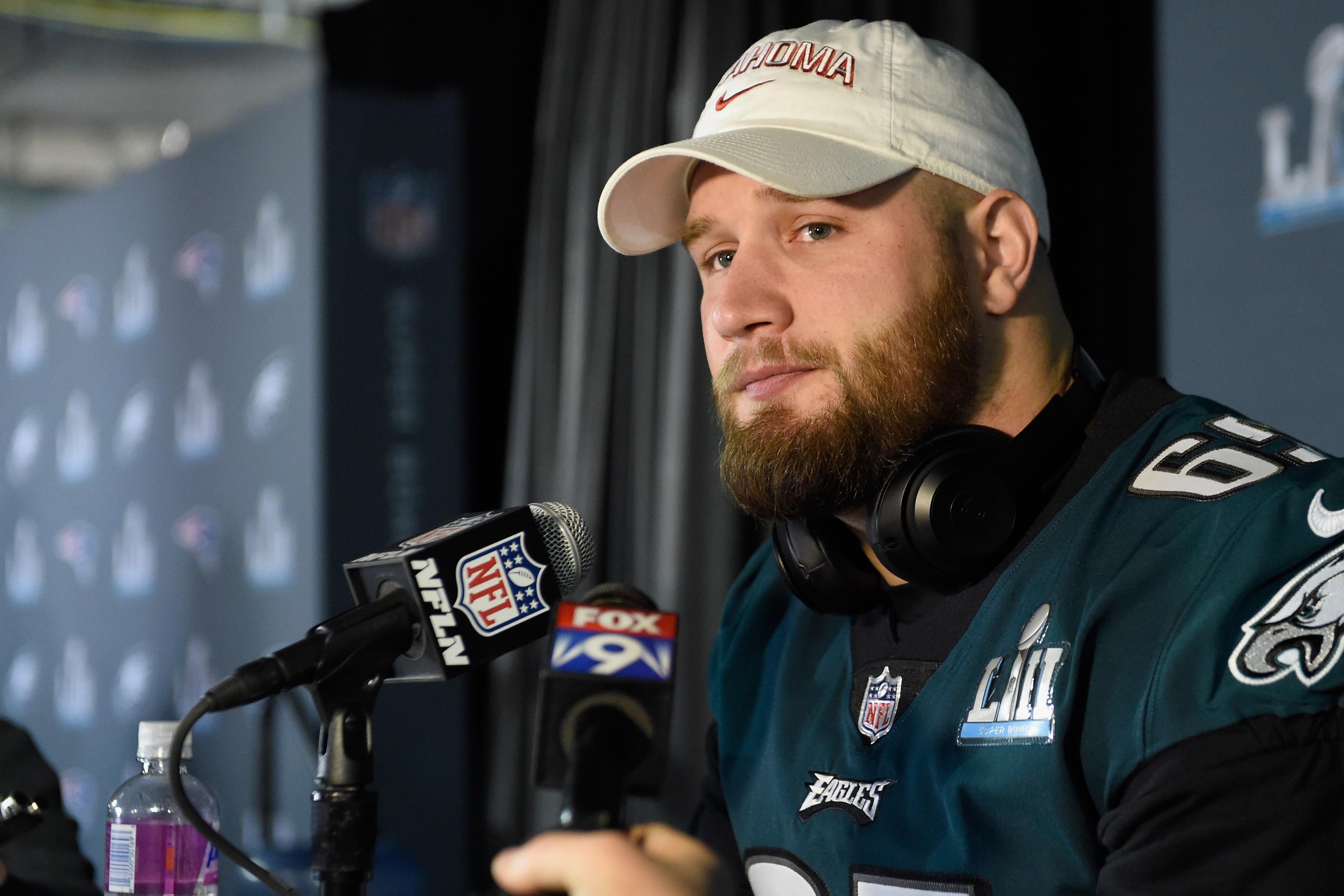 Eagles player Lane Johnson raises $100,000 for schools pre-Super Bowl