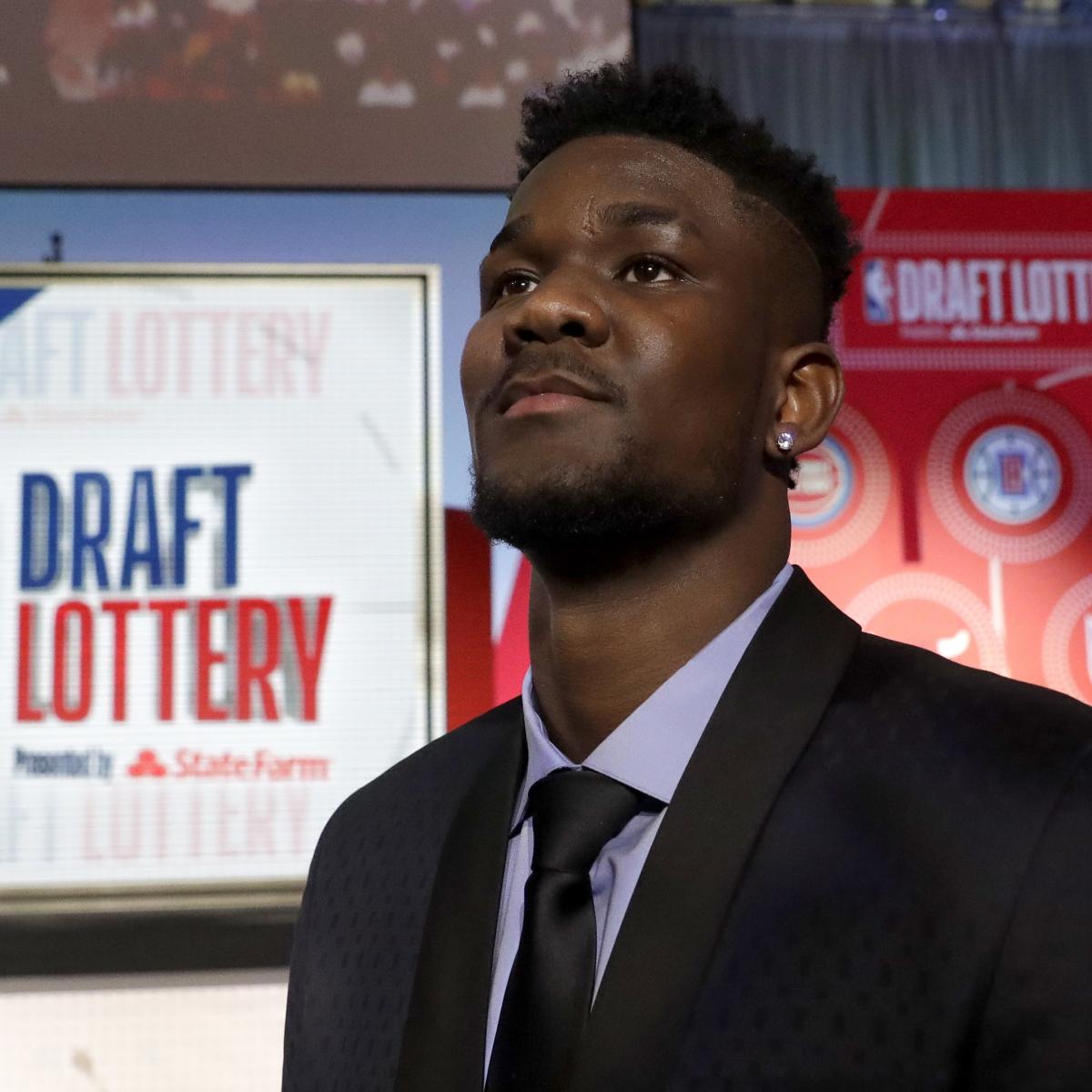 NBA Draft Order 2018: Fresh Mock Draft After Lottery Results | Bleacher Report | Latest News, Videos and Highlights
