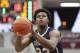 University School's Vernon Carey, Jr. #22 shoots a free throw against Oak Hill Academy during a high school basketball game at the Hoophall Classic, Monday, January 15, 2018, in Springfield, MA. Oak Hill won the game. (AP Photo/Gregory Payan)