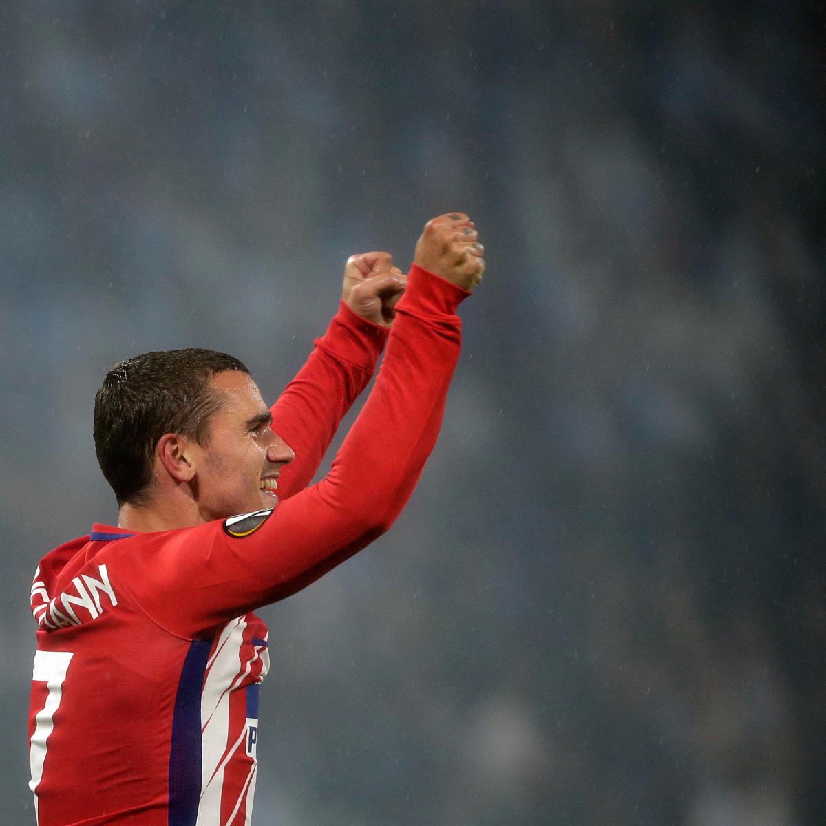 Antoine Griezmann, Atletico Madrid Beat Marseille to Win Europa League Final | Bleacher Report | Latest News, Videos and Highlights