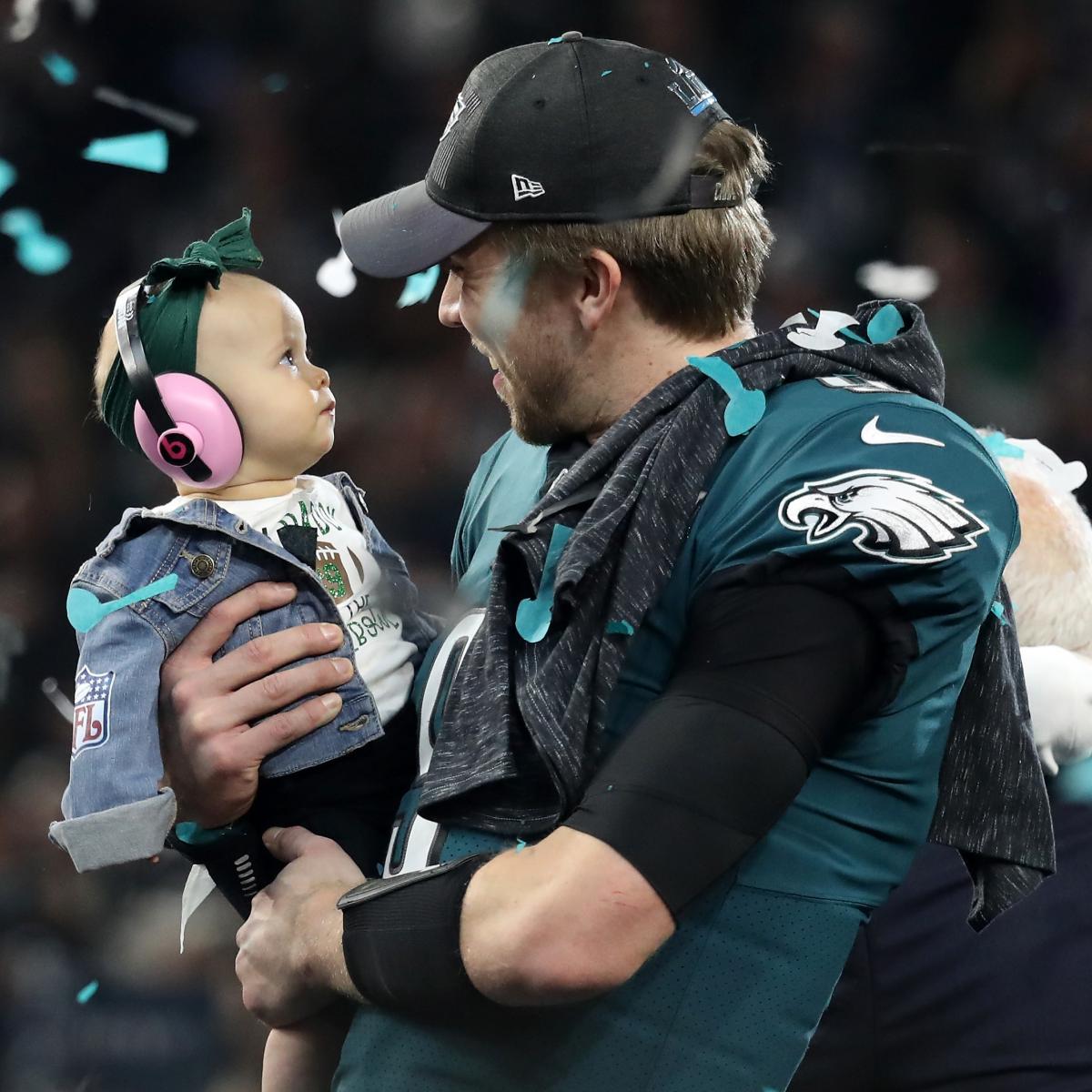 Photo of Nick Foles, Daughter After Super Bowl Win to Be Honored by Hall of  Fame, News, Scores, Highlights, Stats, and Rumors