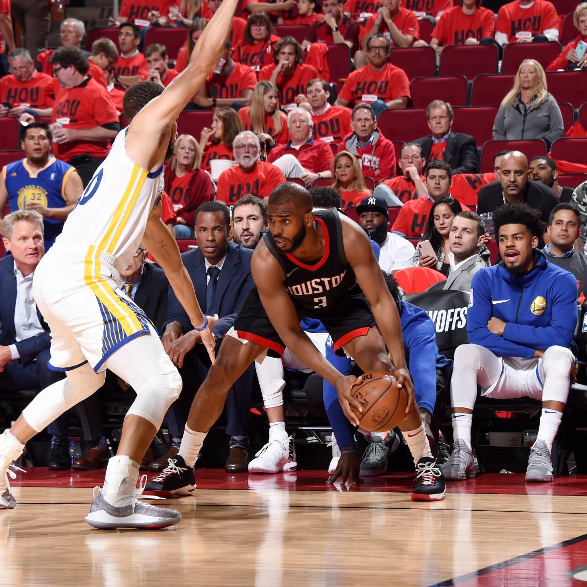 Chris Paul Breaks Stephen Curry's Ankles Again on Sick Crossover in