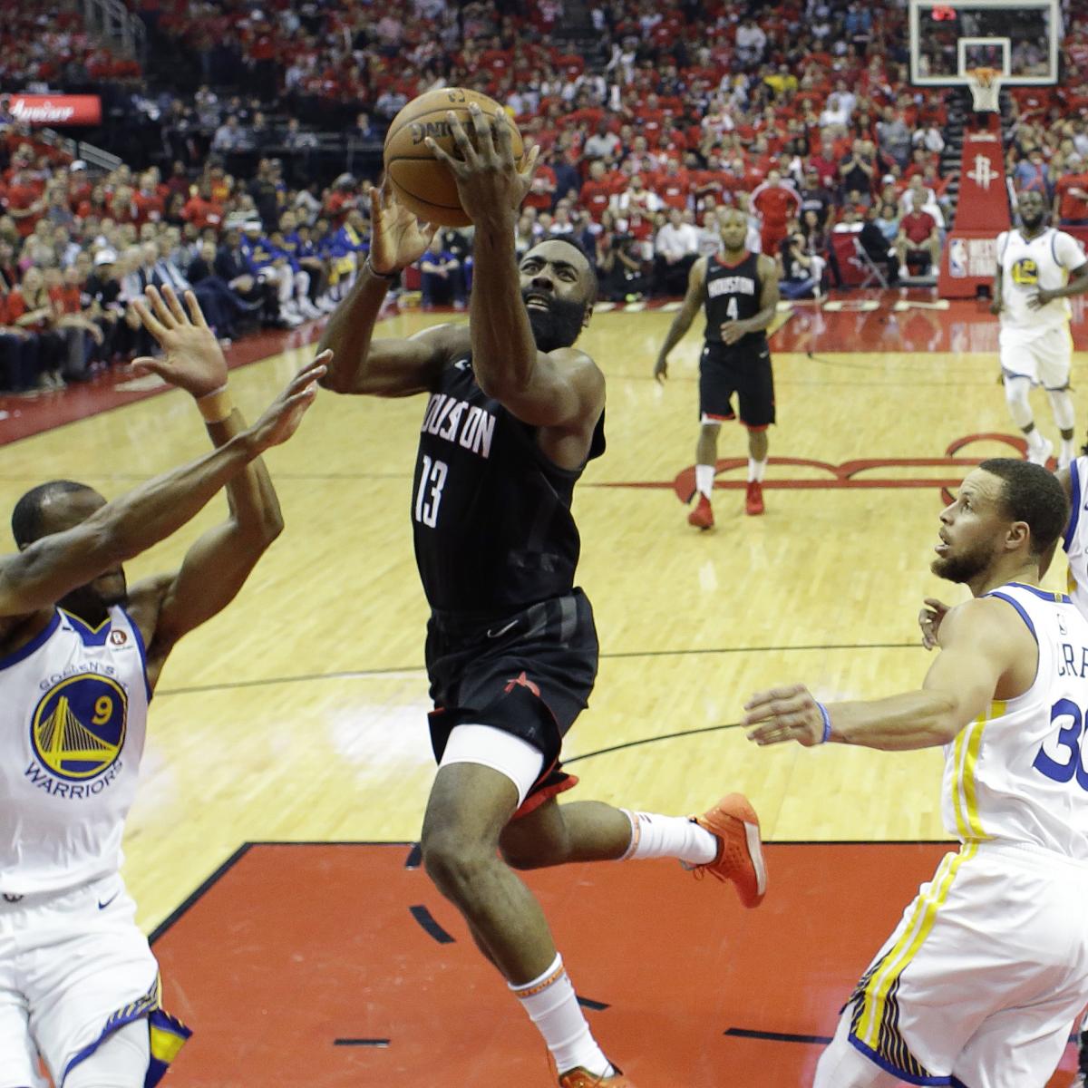 James Harden, Balanced Rockets Even Series vs. Kevin Durant, Warriors | Bleacher Report | Latest News, Videos and Highlights