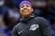 NEW ORLEANS, LA - MARCH 22: Isaiah Thomas #3 of the Los Angeles Lakers reacts before a game against the New Orleans Pelicans at the Smoothie King Center on March 22, 2018 in New Orleans, Louisiana. NOTE TO USER: User expressly acknowledges and agrees that, by downloading and or using this photograph, User is consenting to the terms and conditions of the Getty Images License Agreement. (Photo by Jonathan Bachman/Getty Images)