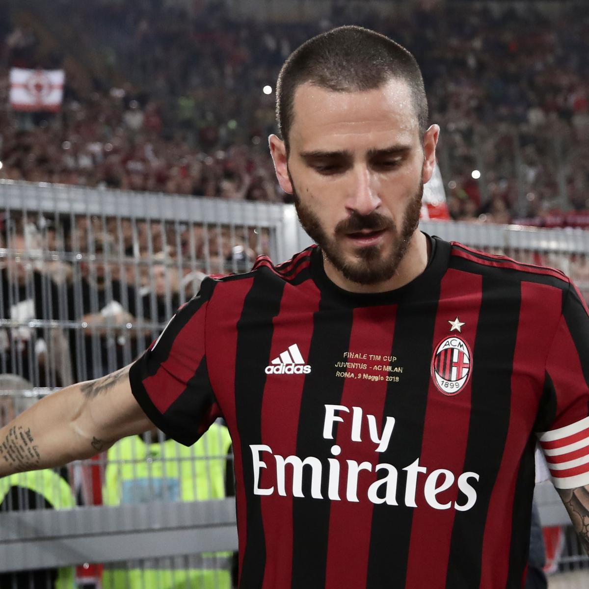 Manchester United Transfer News: Latest Rumours on Leonardo Bonucci | Bleacher Report | Latest News, Videos and Highlights