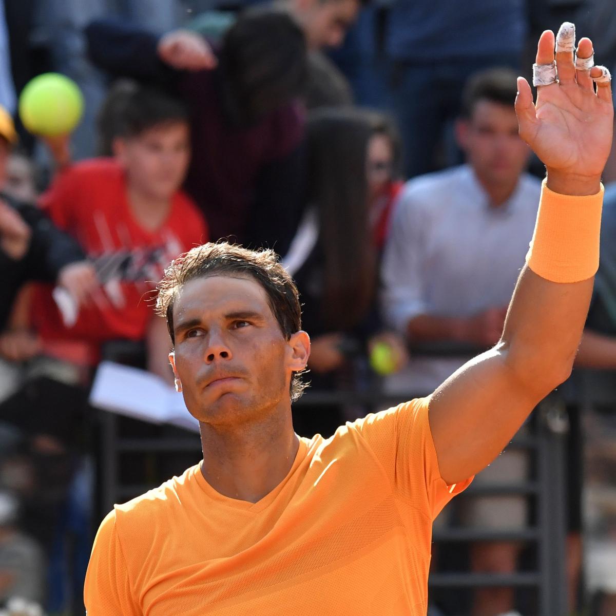 Italian Open 2018: Thursday Rome Masters Tennis Scores, Results, Latest Schedule | Bleacher Report | Latest News, Videos and Highlights