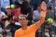 Spain's Rafael Nadal celebrates after winning his match against Canada's Denis Shapovalov during Rome's ATP Tennis Open tournament at the Foro Italico, on May 17, 2018 in Rome. (Photo by Andreas SOLARO / AFP) (Photo credit should read ANDREAS SOLARO/AFP/Getty Images)