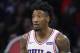 Philadelphia 76ers forward Robert Covington (33) in action during an NBA basketball game against the Orlando Magic, Saturday, Nov. 25, 2017, in Philadelphia. (AP Photo/Laurence Kesterson)
