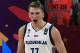 Slovenia's Luka Doncic celebrates during their Eurobasket European Basketball Championship final match against Serbia, in Istanbul, Sunday, Sept. 17. 2017. (AP Photo/Lefteris Pitarakis)