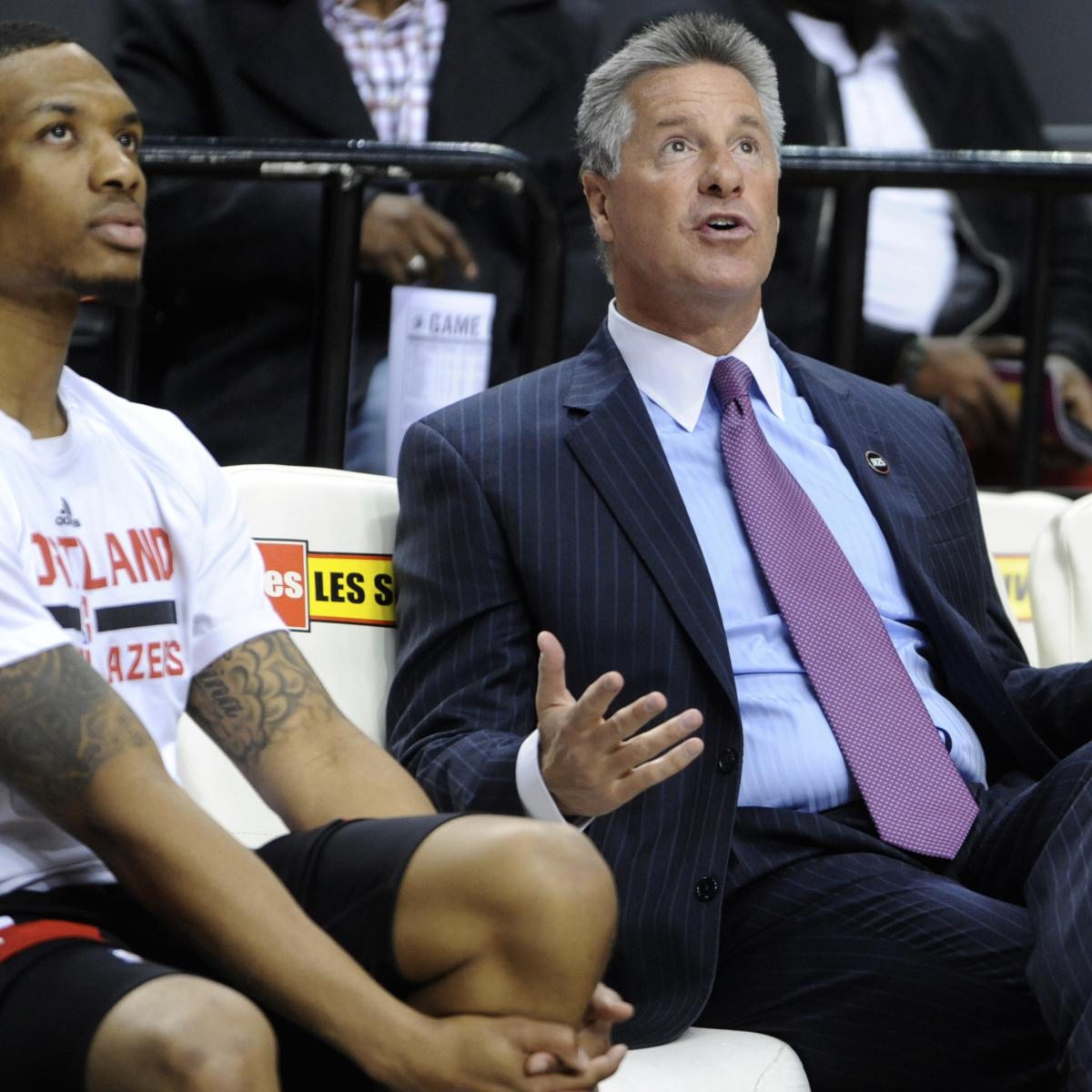 Neil Olshey: Trail Blazers Were 'A Little Too Conservative' at Trade Deadline | Bleacher Report | Latest News, Videos and Highlights
