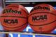 LAS VEGAS, NV - MARCH 06: Basketballs are shown in a ball rack before a semifinal game of the West Coast Conference Basketball Tournament between the Santa Clara Broncos and the Gonzaga Bulldogs at the Orleans Arena on March 6, 2017 in Las Vegas, Nevada. Gonzaga won 77-68. (Photo by Ethan Miller/Getty Images)