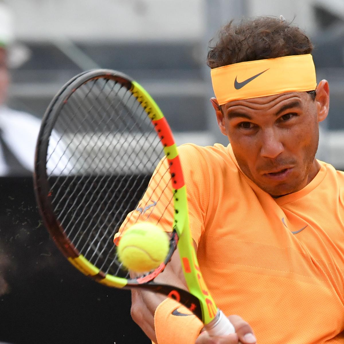 Italian Open 2018: Friday's Rome Masters Tennis Scores, Results, Latest Schedule