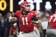 ATLANTA, GA - JANUARY 08: Jake Fromm #11 of the Georgia Bulldogs passes against the Alabama Crimson Tide during the College Football Playoff National Championship held at Mercedes-Benz Stadium on January 8, 2018 in Atlanta, Georgia. Alabama defeated Georgia 26-23 for the national title. (Photo by Jamie Schwaberow/Getty Images)