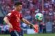 MUNICH, GERMANY - MAY 12: Robert Lewandowski of Muenchen controls the ball during the Bundesliga match between FC Bayern Muenchen and VfB Stuttgart at Allianz Arena on May 12, 2018 in Munich, Germany. (Photo by TF-Images/Getty Images)