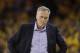 Houston Rockets head coach Mike D'Antoni walks during the second half of Game 3 of the NBA basketball Western Conference Finals against the Golden State Warriors in Oakland, Calif., Sunday, May 20, 2018. (AP Photo/Marcio Jose Sanchez)