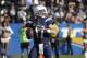 Los Angeles Chargers quarterback Philip Rivers throws a pass during the first half of an NFL football game against the Oakland Raiders, Sunday, Dec. 31, 2017, in Carson, Calif. (AP Photo/Alex Gallardo)