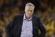 Houston Rockets head coach Mike D'Antoni walks during the second half of Game 3 of the NBA basketball Western Conference Finals against the Golden State Warriors in Oakland, Calif., Sunday, May 20, 2018. (AP Photo/Marcio Jose Sanchez)