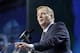 NFL commissioner Roger Goodell speaks from the stage during the first round of the NFL football draft, Thursday, April 26, 2018, in Arlington, Texas. (AP Photo/David J. Phillip)