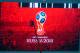 TOPSHOT - Workers fix a giant screen featuring the Russian FIFA World Cup logo, mounted outside Rostov Arena in the southern Russian city of Rostov-on-Don on May 12, 2018. - The stadium will host five football matches of the 2018 FIFA World Cup. (Photo by Mladen ANTONOV / AFP) (Photo credit should read MLADEN ANTONOV/AFP/Getty Images)
