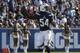 Los Angeles Chargers defensive end Melvin Ingram runs a recovered fumble back for a touchdown during the first half of a preseason NFL football game against the Los Angeles Rams Saturday, Aug. 26, 2017, in Los Angeles. (AP Photo/Jae C. Hong)