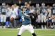 Philadelphia Eagles quarterback Nick Foles in action against the New England Patriots at Super Bowl 52 on Sunday, February 4, 2018 in Minneapolis. Philadelphia won the game 41-33.(AP Photo/Gregory Payan)