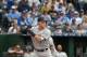KANSAS CITY, MO - MAY 20: Aaron Judge #99 of the New York Yankees bats against the Kansas City Royals at Kauffman Stadium on May 20, 2018 in Kansas City, Missouri. (Photo by Ed Zurga/Getty Images) *** Local Caption *** Aaron Judge