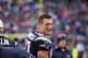 BUFFALO, NY - OCTOBER 30: Rob Gronkowski #87 of the New England Patriots watches from the sidelines in a game against the Buffalo Bills at New Era Field on October 30, 2016 in Buffalo, New York. (Photo by Tom Szczerbowski/Getty Images)