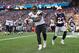 FOXBOROUGH, MA - JANUARY 21: Marcedes Lewis #89 of the Jacksonville Jaguars celebrates after a touchdown in the first quarter during the AFC Championship Game against the New England Patriots at Gillette Stadium on January 21, 2018 in Foxborough, Massachusetts. (Photo by Maddie Meyer/Getty Images)