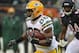 CHICAGO, IL - NOVEMBER 12: Ty Montgomery #88 of the Green Bay Packers runs against the Chicago Bears at Soldier Field on November 12, 2017 in Chicago, Illinois. The Packers defeated the Bears 23-16. (Photo by Jonathan Daniel/Getty Images)