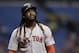 Boston Red Sox's Hanley Ramirez during the first inning of a baseball game against the Tampa Bay Rays Thursday, May 24, 2018, in St. Petersburg, Fla. (AP Photo/Chris O'Meara)