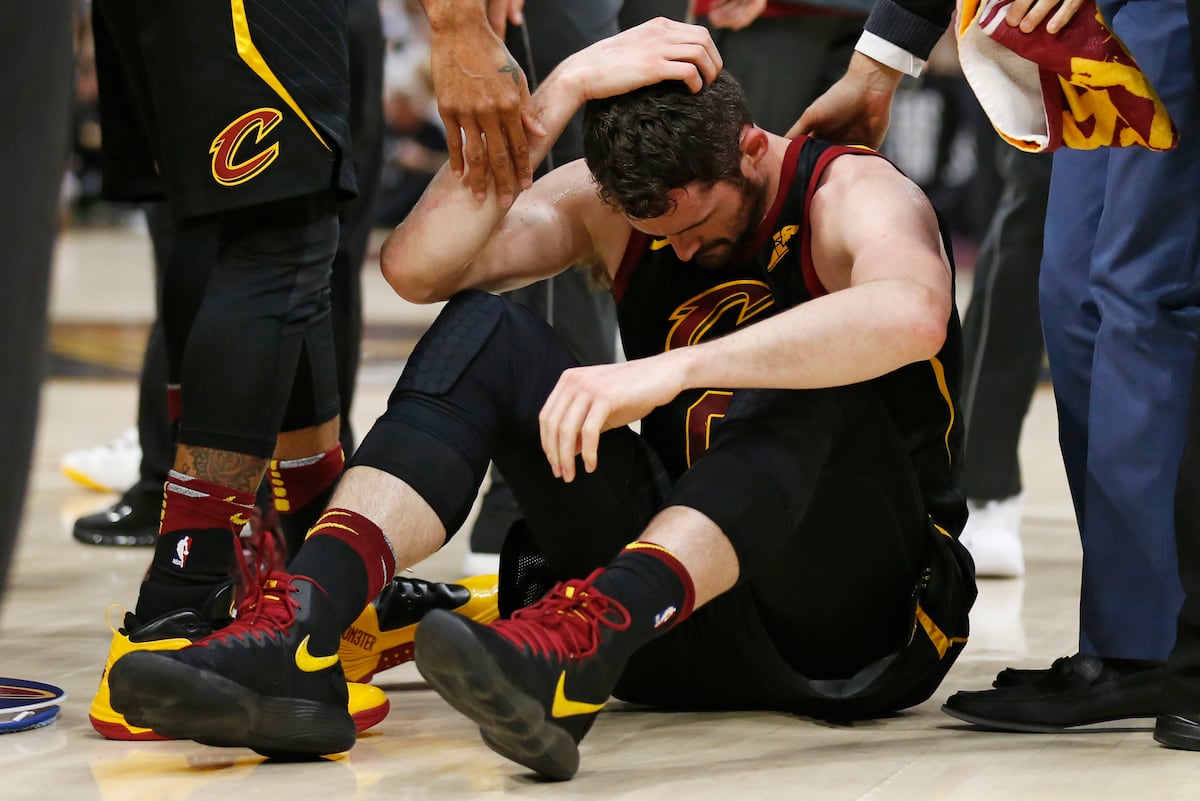 Kevin Love's Status for Game 7 in Question After Suffering Concussion