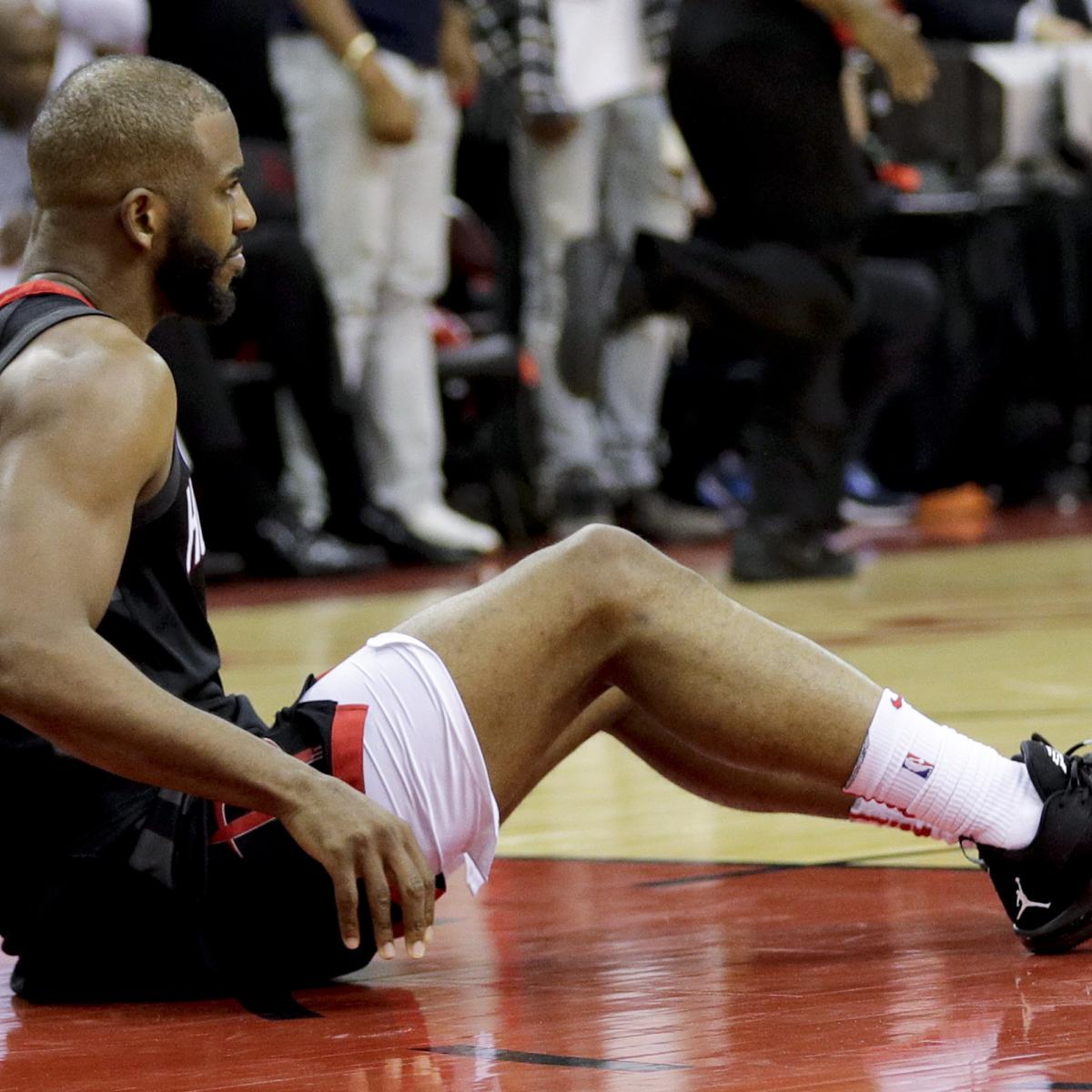 Chris Paul Hasn't Tested Hamstring Injury; GameTime Decision for Game