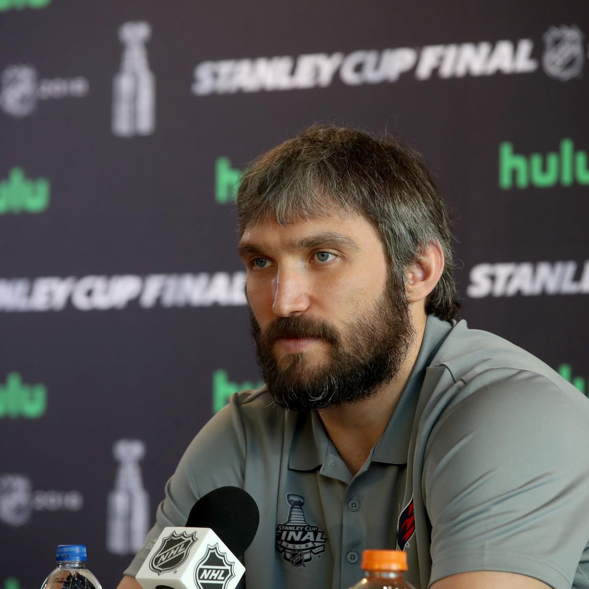 Alex Ovechkin Jokes Vladimir Putin Wished Him Luck Ahead of Stanley Cup