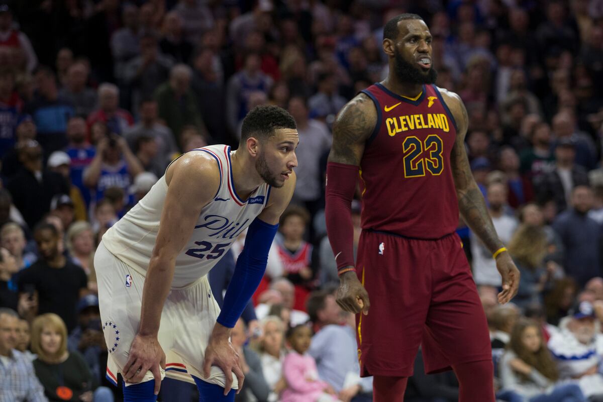 ben simmons and lebron james