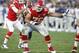 Kansas City Chiefs offensive guard Laurent Duvernay-Tardif (76) during a preseason NFL football game against the Los Angeles Rams, Saturday, Aug. 20, 2016, in Los Angeles. (AP Photo/Rick Scuteri)