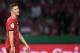 Bayern Munich's Polish striker Robert Lewandowski reacts during the German Cup DFB Pokal final football match FC Bayern Munich vs Eintracht Frankfurt at the Olympic Stadium in Berlin on May 19, 2018. (Photo by Christof STACHE / AFP) / RESTRICTIONS: ACCORDING TO DFB RULES IMAGE SEQUENCES TO SIMULATE VIDEO IS NOT ALLOWED DURING MATCH TIME. MOBILE (MMS) USE IS NOT ALLOWED DURING AND FOR FURTHER TWO HOURS AFTER THE MATCH. == RESTRICTED TO EDITORIAL USE == FOR MORE INFORMATION CONTACT DFB DIRECTLY AT +49 69 67880 / (Photo credit should read CHRISTOF STACHE/AFP/Getty Images)